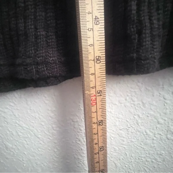 Everlane The Rib-Knit Cap-Sleeve Midi Dress Size L Black EUC - Picture 11 of 16